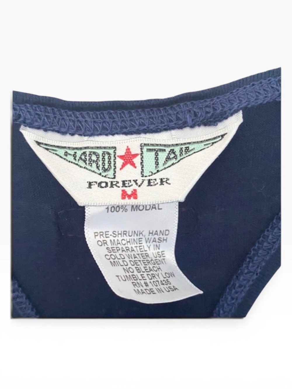 new Hard Tail ★ Sporty Racer Back Athletic Yoga Running Tank Tee ★ Navy ★ Medium - Picture 6 of 15